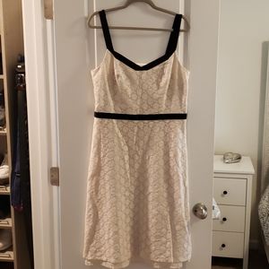 Ann Taylor Loft ivory dress